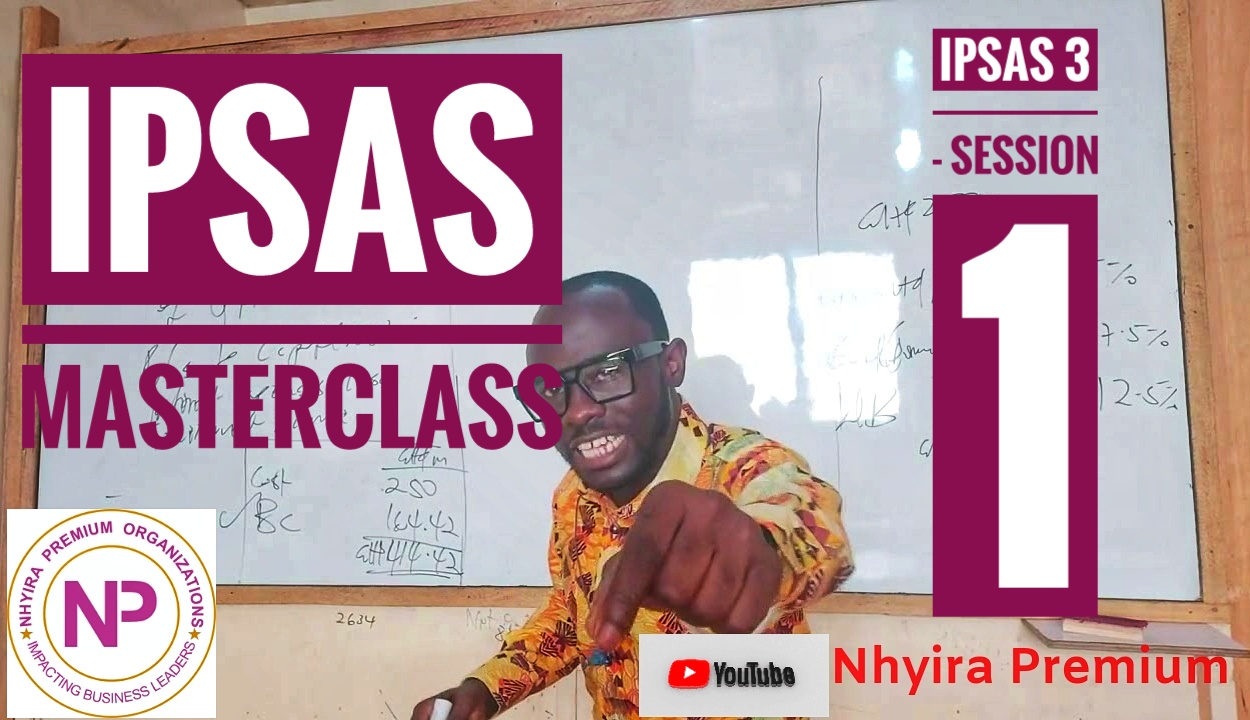 IPSAS 3 – Accounting Policies – 1