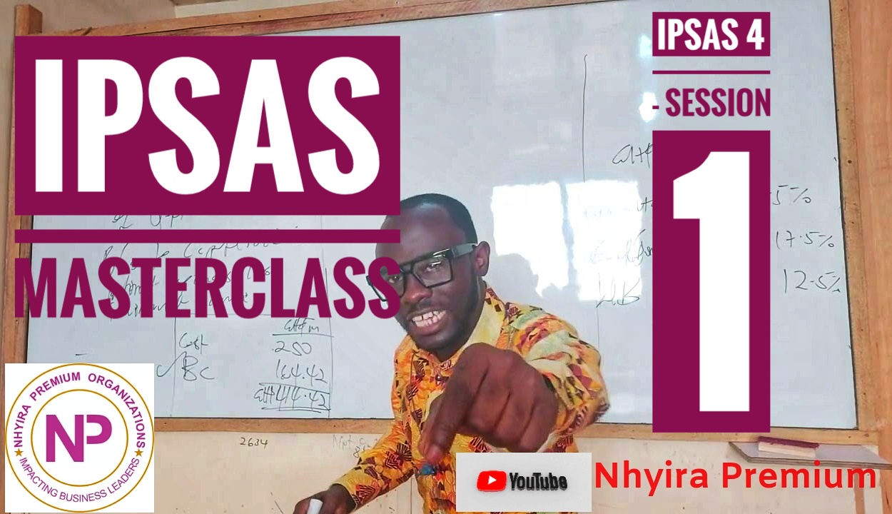 IPSAS 1 – Presentation of Financial Statements – Part 1