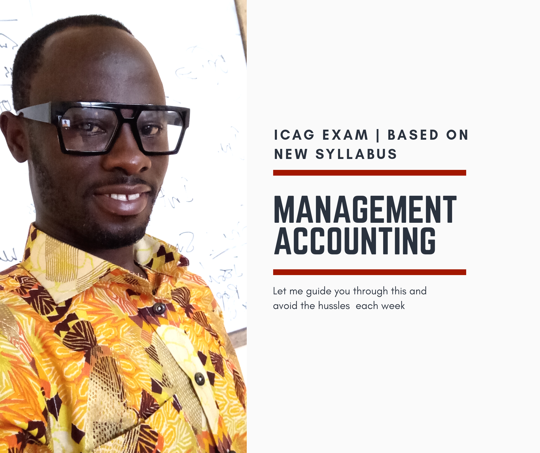 Management Accounting  – New Syllabus