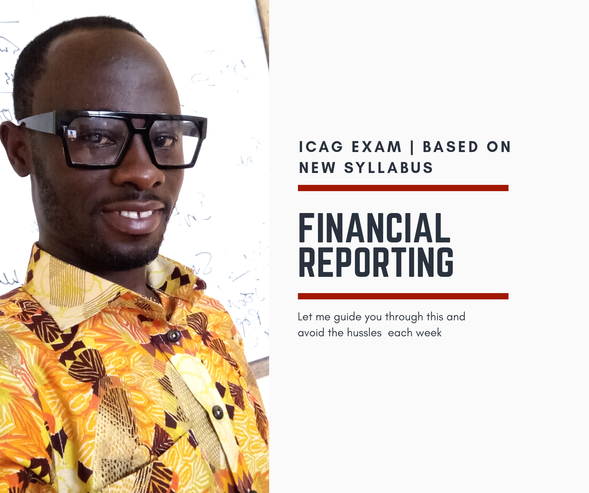 Financial Reporting  – New Syllabus